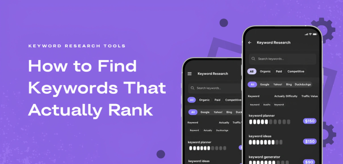 Keyword Research Tools Explained